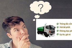 Hút bể phốt tại Thanh Trì giá chỉ từ 49k – [Bảo hành 5 năm]