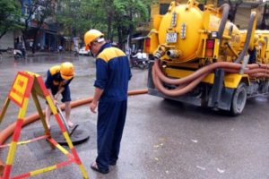 Hút bể phốt tại Hoàng Mai【✔️ 99.OOOđ /M3】- BH 5 năm