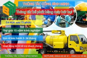 Thông tắc bể phốt bằng máy hút bụi có hiệu quả không?