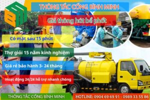 Điểm danh những yếu tố ảnh hưởng đến báo giá thông hút bể phốt