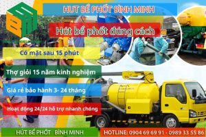 Ở đâu cung cấp dịch vụ hút bể phốt đúng cách tốt?