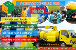 Dịch vụ hút bể phốt tại Hà Nội giá rẻ