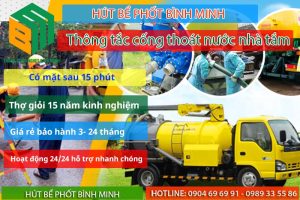Dịch Vụ Thông Tắc Cống Thoát Nước Nhà Tắm, Không Lo Tắc Nghẽn – Gọi Ngay 0888313181
