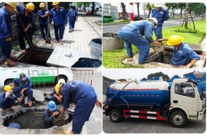 Hút bể phốt tại thanh xuân [Có mặt 15P] – Không đục phá