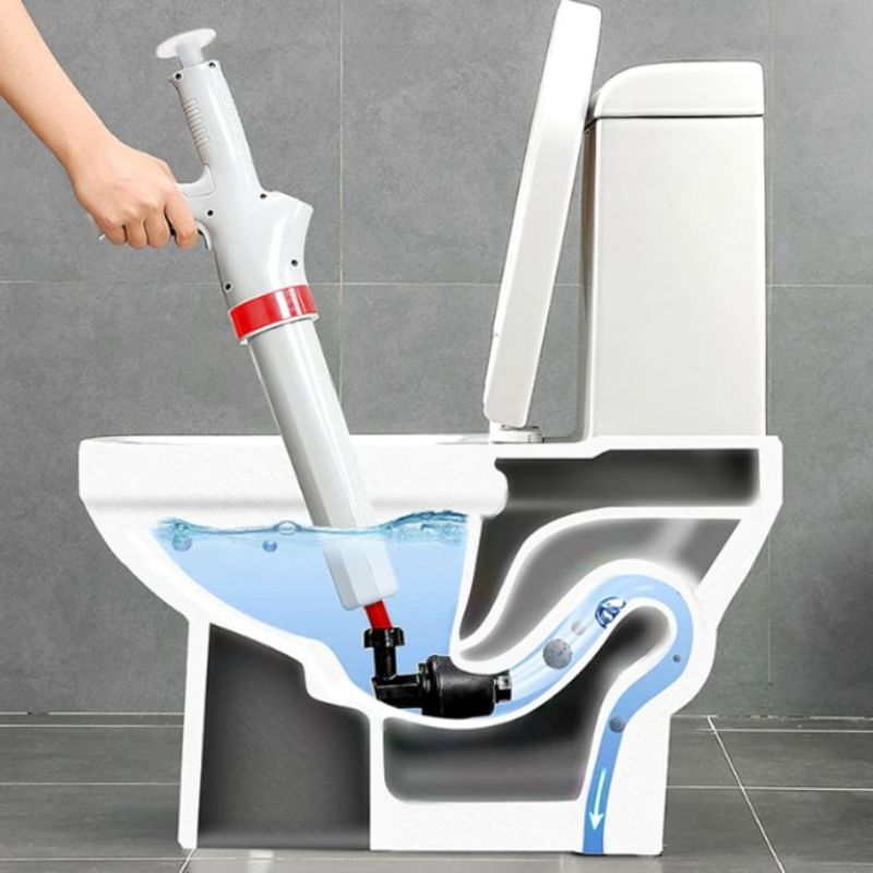 12 Cách thông cống nghẹt tại nhà nhanh, đơn giản và hiệu quả 13 Sử dụng súng thông tắc bồn cầu