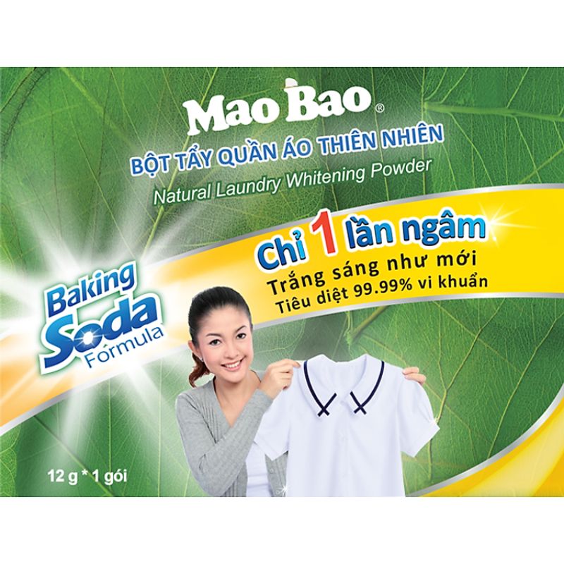 Bột tẩy thiên nhiên Mao Bao