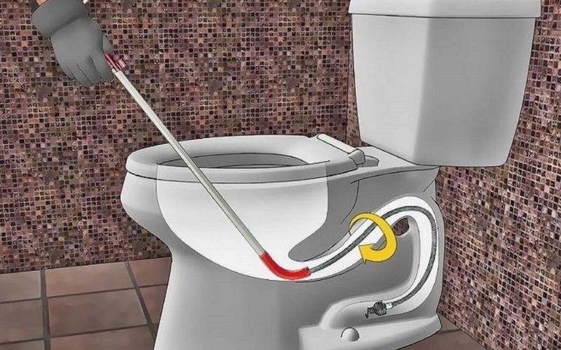 Dây mồi thông bồn loại cầm tay linh hoạt móc chất bẩn nhỏ như tóc, mảng bám