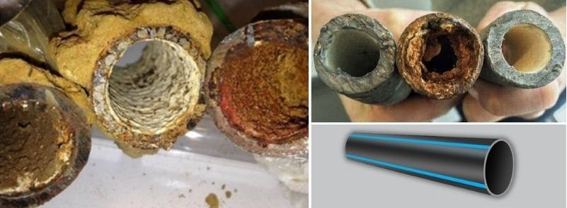 Thông tắc đường ống nước sạch | 2 Mẹo an toàn và lưu ý 1 Cặn canxi CaCO3 và màng sinh học Biofilm tích tụ lâu ngày là nguyên nhân làm tắc đường ống nước sạch.