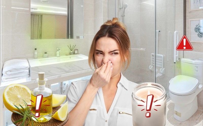 Sai lầm khi dùng xịt phòng che đậy nguyên nhân nhà vệ sinh mới xây có mùi hôi