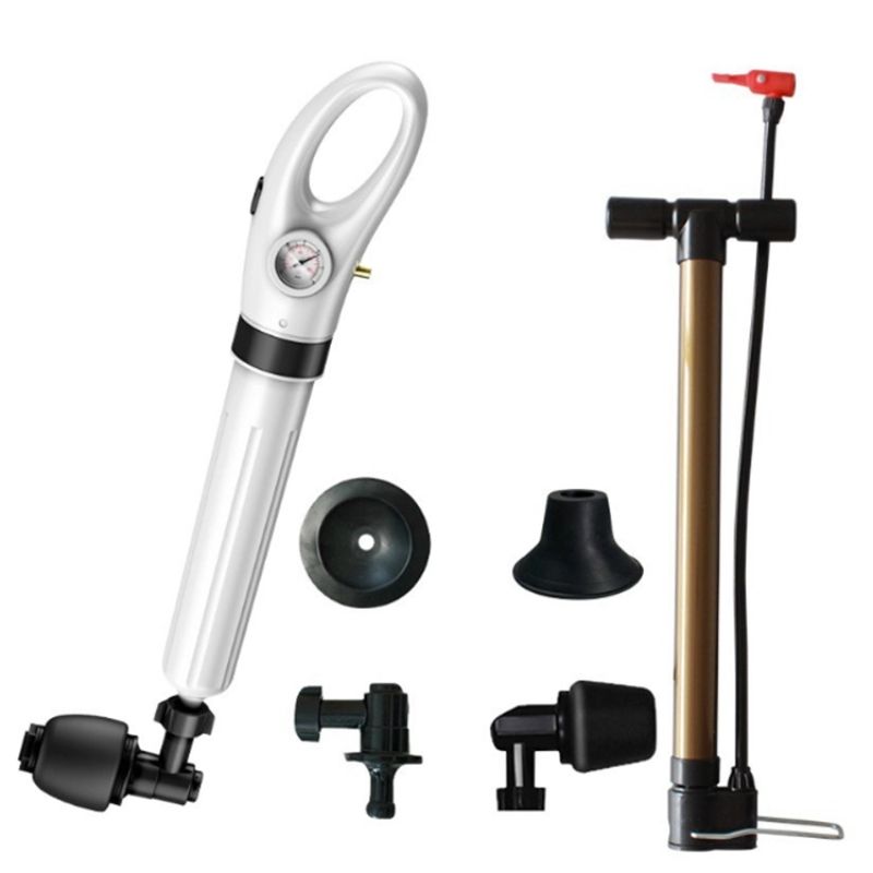 Chuẩn bị trước khi sử dụng súng thông bồn cầu