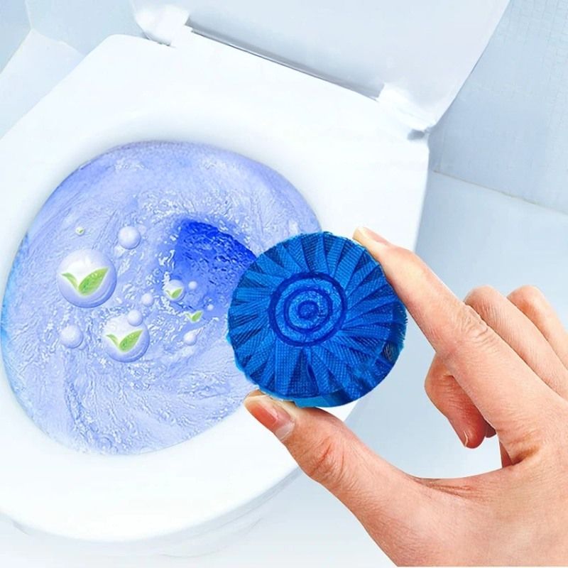 Cách xử lý bồn cầu bị nghẹt bằng viên thông bồn cầu