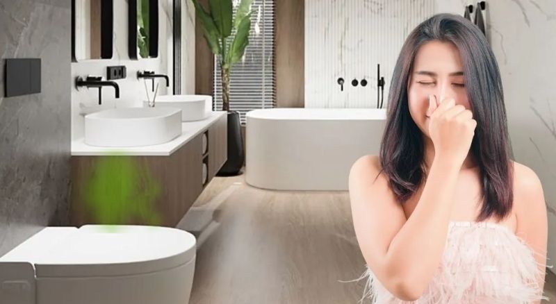 Xác định nguyên nhân bồn cầu bốc mùi hôi