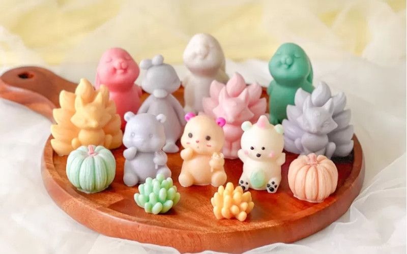 Sáp thơm nhà vệ sinh có thiết kế bắt mắt, giúp tăng tính thẩm mỹ và đuổi côn trùng hiệu quả